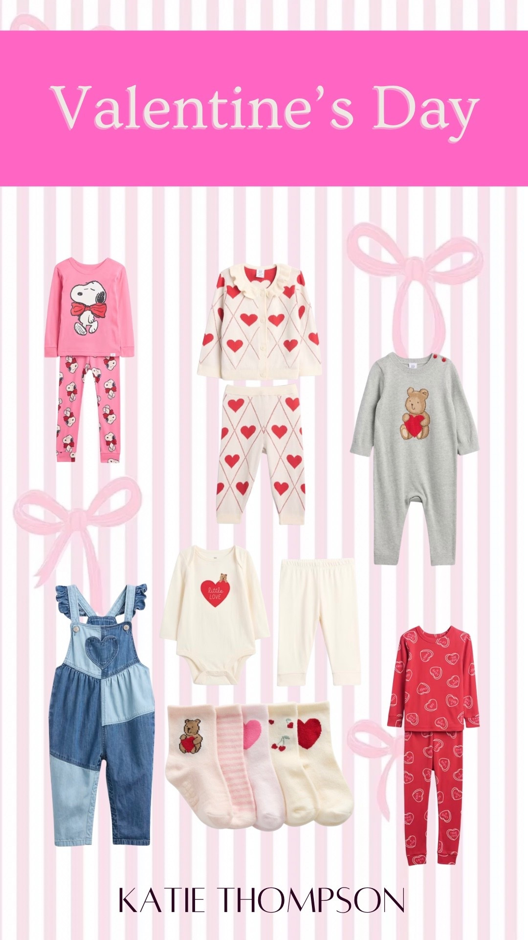 Cutest Baby and Toddler Valentine’s outfit now at Gap! Very affordable and adorable! #valentinesday #valentinesdayoutfits #valentinesdaybabyoutfits

#LTKBaby #LTKSeasonal #LTKKids