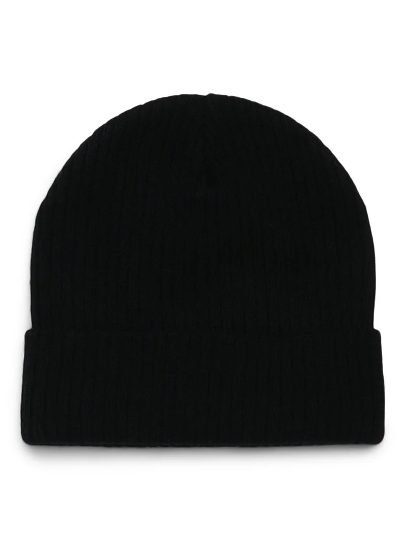 Wonder Nation Ribbed Knit Beanie Hat, One Size | Walmart (US)