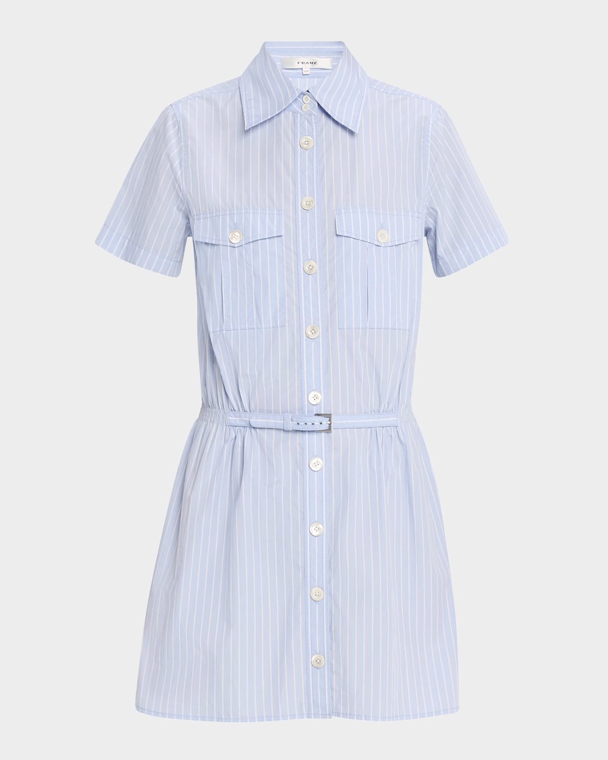 The Striped Safari Shirtdress | Neiman Marcus