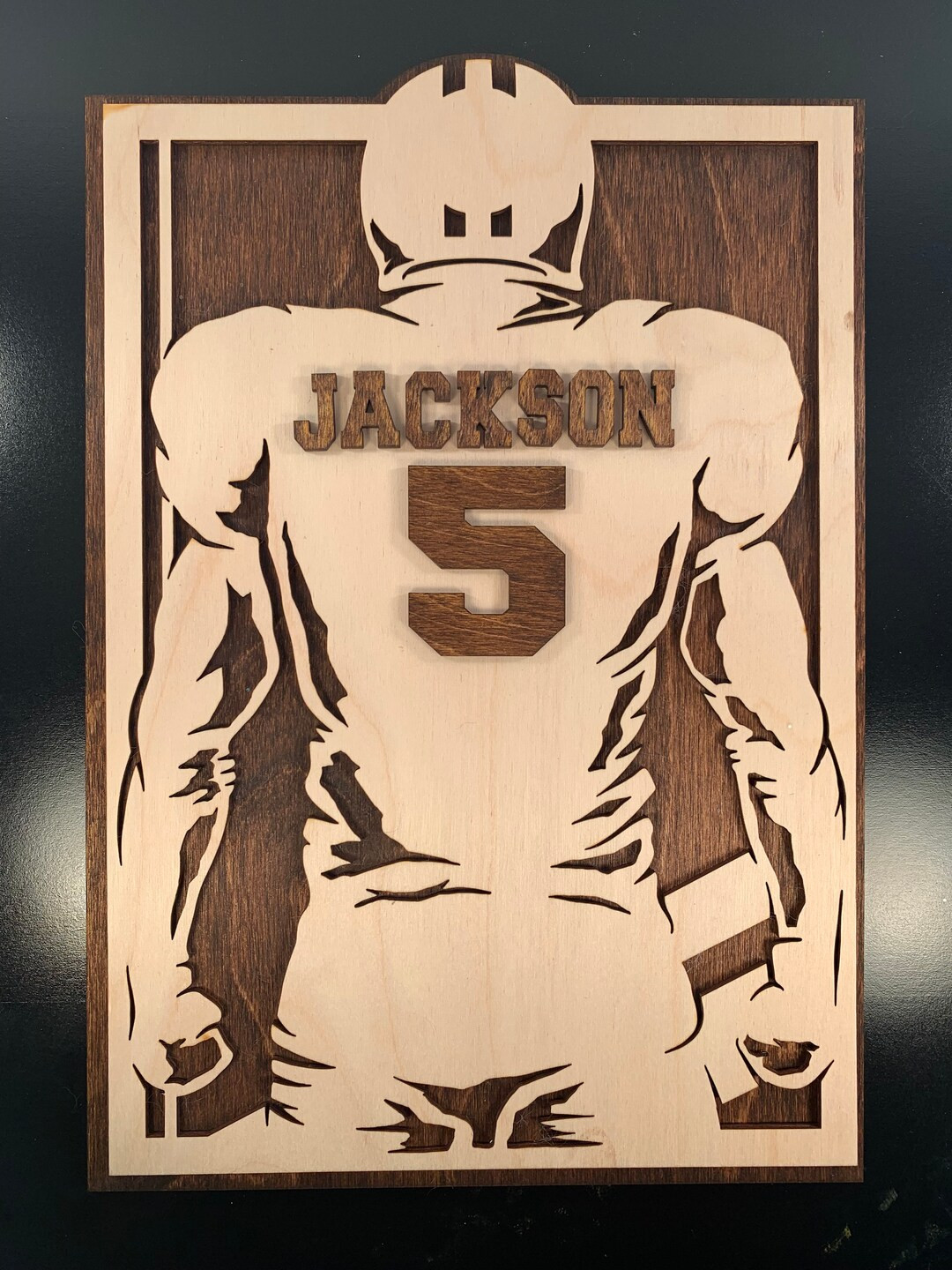 Personalized Sports Sign Custom Football Sign Sports Trophy - Etsy | Etsy (US)