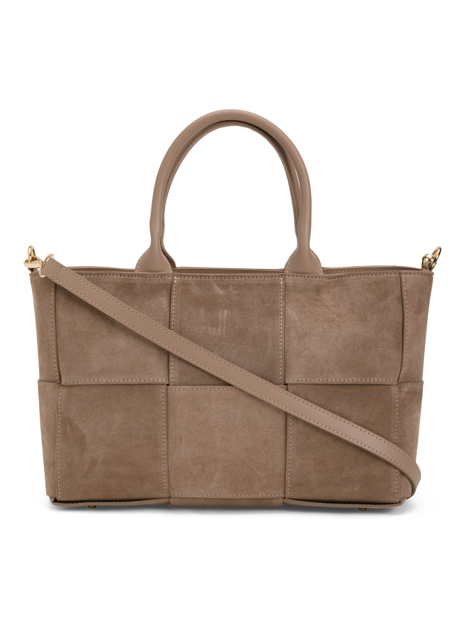 Made In Italy Suede Large Woven Tote | Handbags | Marshalls | Marshalls