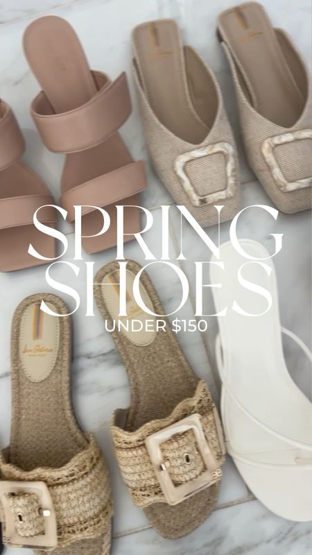 Spring shoes under $150