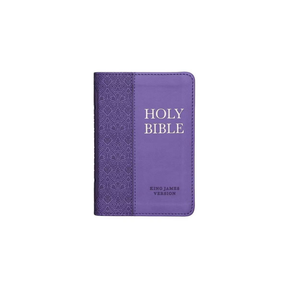 KJV Bible Mini Pocket Purple - (Leather Bound) | Target