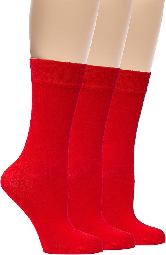 Hugh Ugoli Womens Bamboo Dress Socks, Extremely Soft, Thin, Crew Socks for Business Trouser Casua... | Amazon (US)