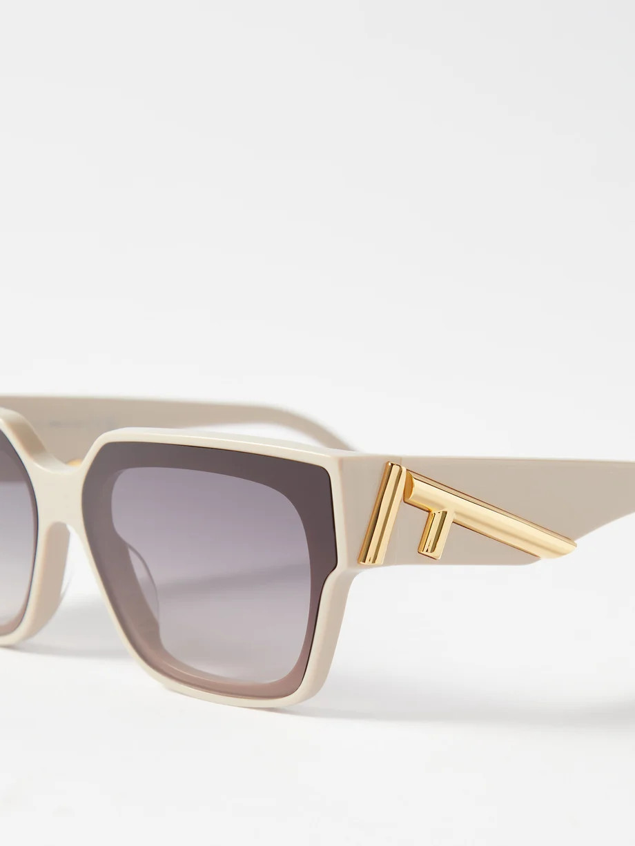 Fendi EyewearLunettes de soleil carrées en acétate | Matches (EU)