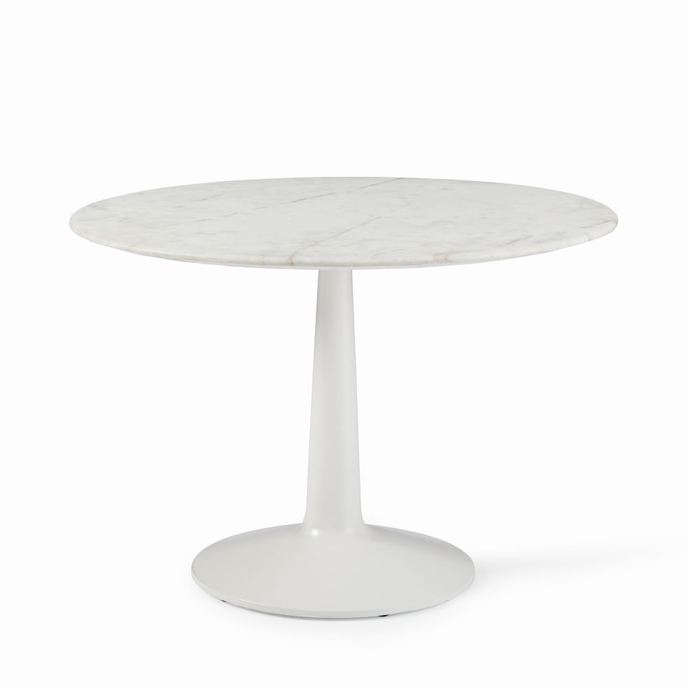 Liv Round Marble Dining Table | West Elm (US)