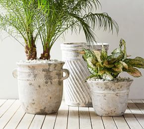 Eclectic Villa Outdoor Planters | Pottery Barn (US)