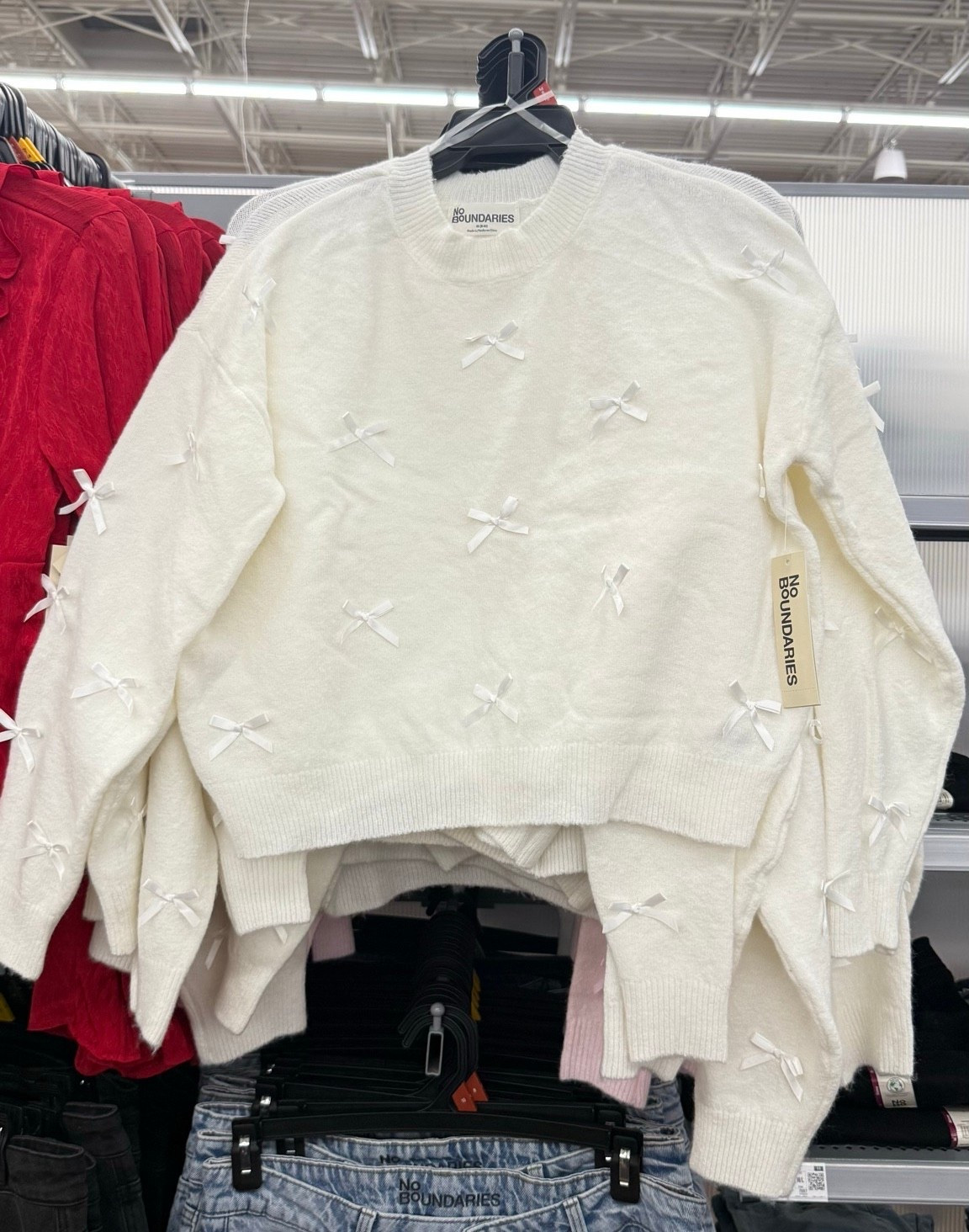 White cream Plus size Bow Stitch Crewneck Sweater – Cream (OX–4X)

This cream holiday sweater with bow stitching is a softer, more elevated take on Christmas style. Perfect for work parties, holiday dinners, and cozy festive outfits with a chic feel.

#LTKPlusSize #LTKSeasonal #LTKFindsUnder50