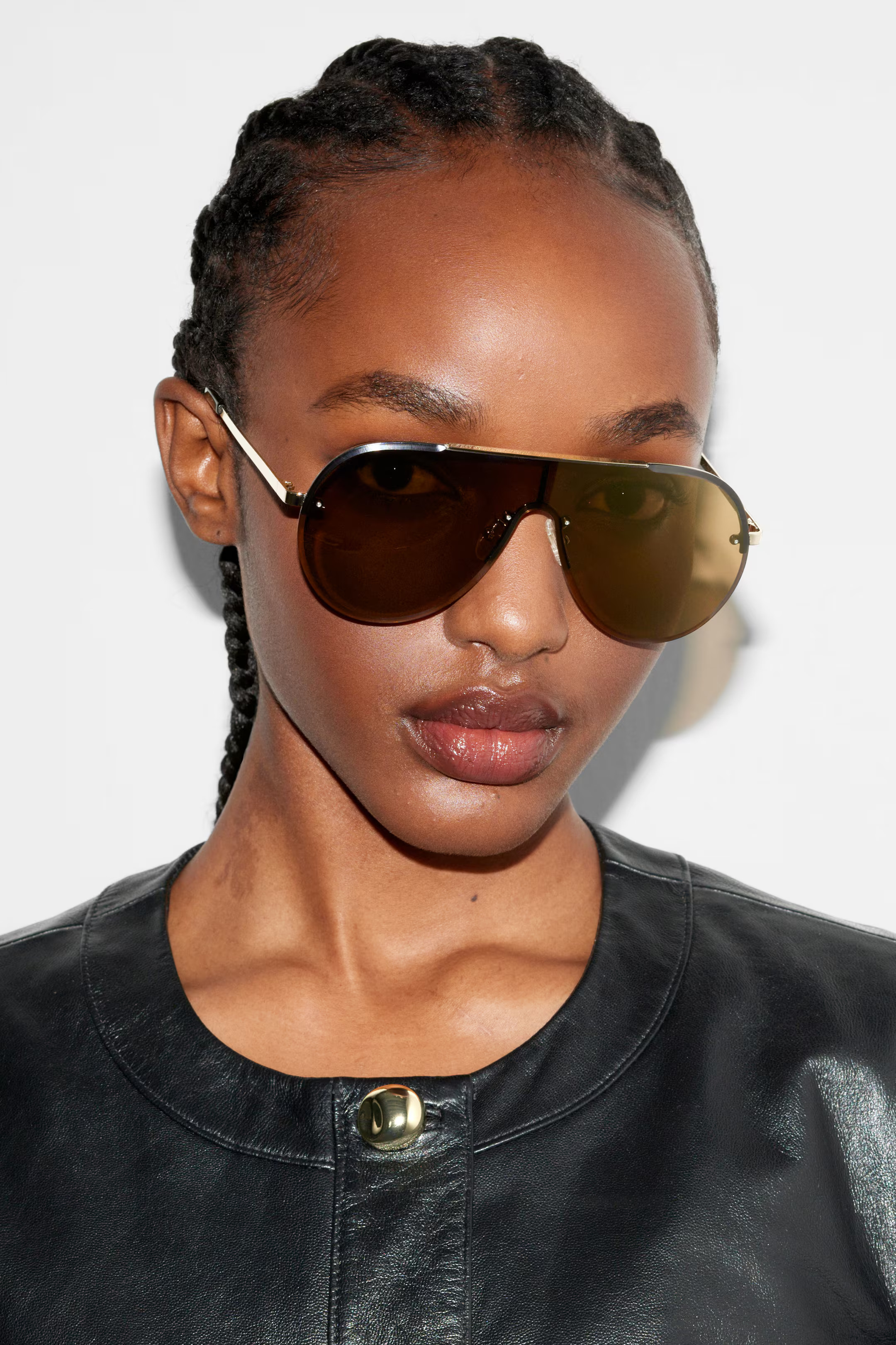 Rimless Aviator-Style Sunglasses | H&M (UK, MY, IN, SG, PH, TW, HK)