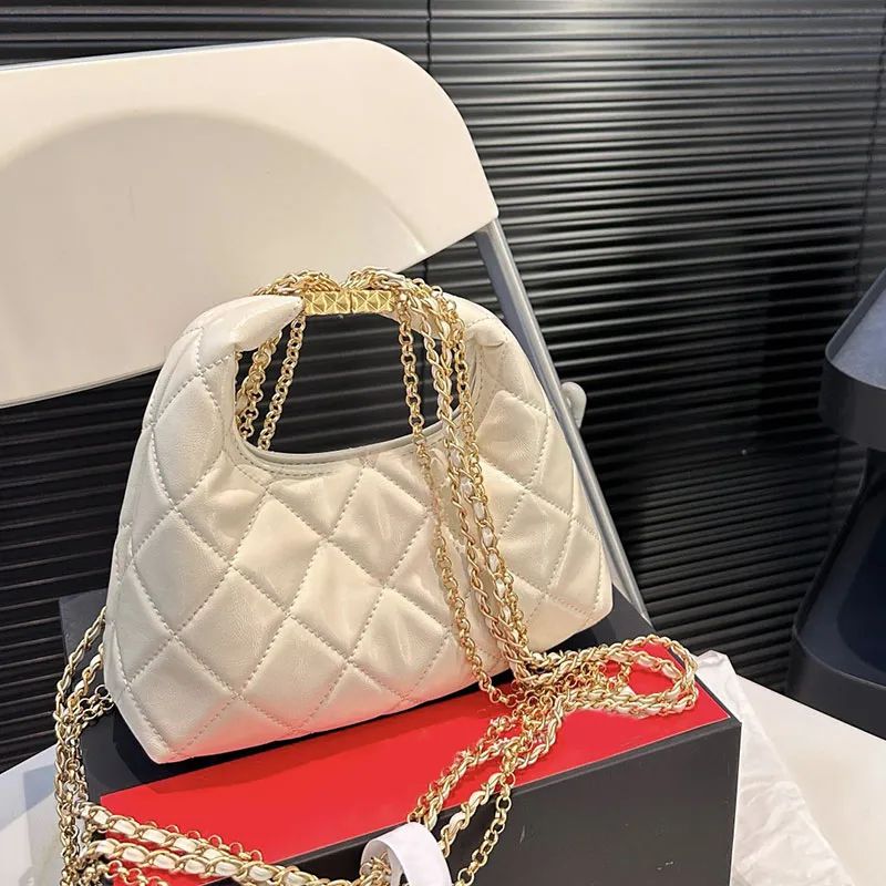 Fashion Womens Diamond Lattice Armpit Bag Chain Shoulder Bags | DHGate