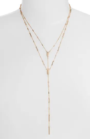 Women's Kendra Scott Adelia Multistrand Y-Necklace | Nordstrom