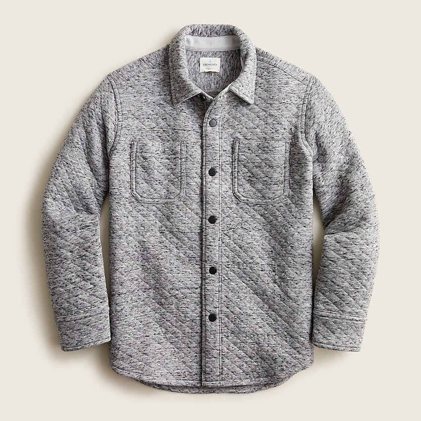 Boys' quilted knit shirt | J.Crew US