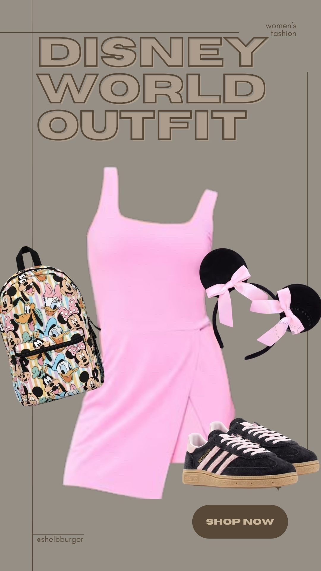 Disney World vacation active dress outfit pastels
Mickey Mouse and friends backpack

#LTKTravel #LTKSaleAlert