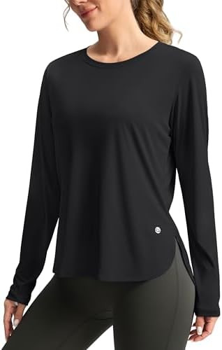 Women's Sun Shirts UPF 50+ Long Sleeve UV Protection Shirt Lightweight Quick Dry Workout Hiking T... | Amazon (US)