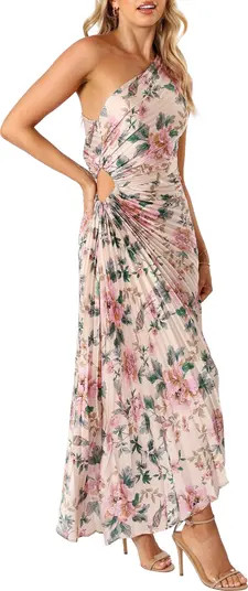 Kleo Floral Print Asymmetric Cocktail Dress | Nordstrom