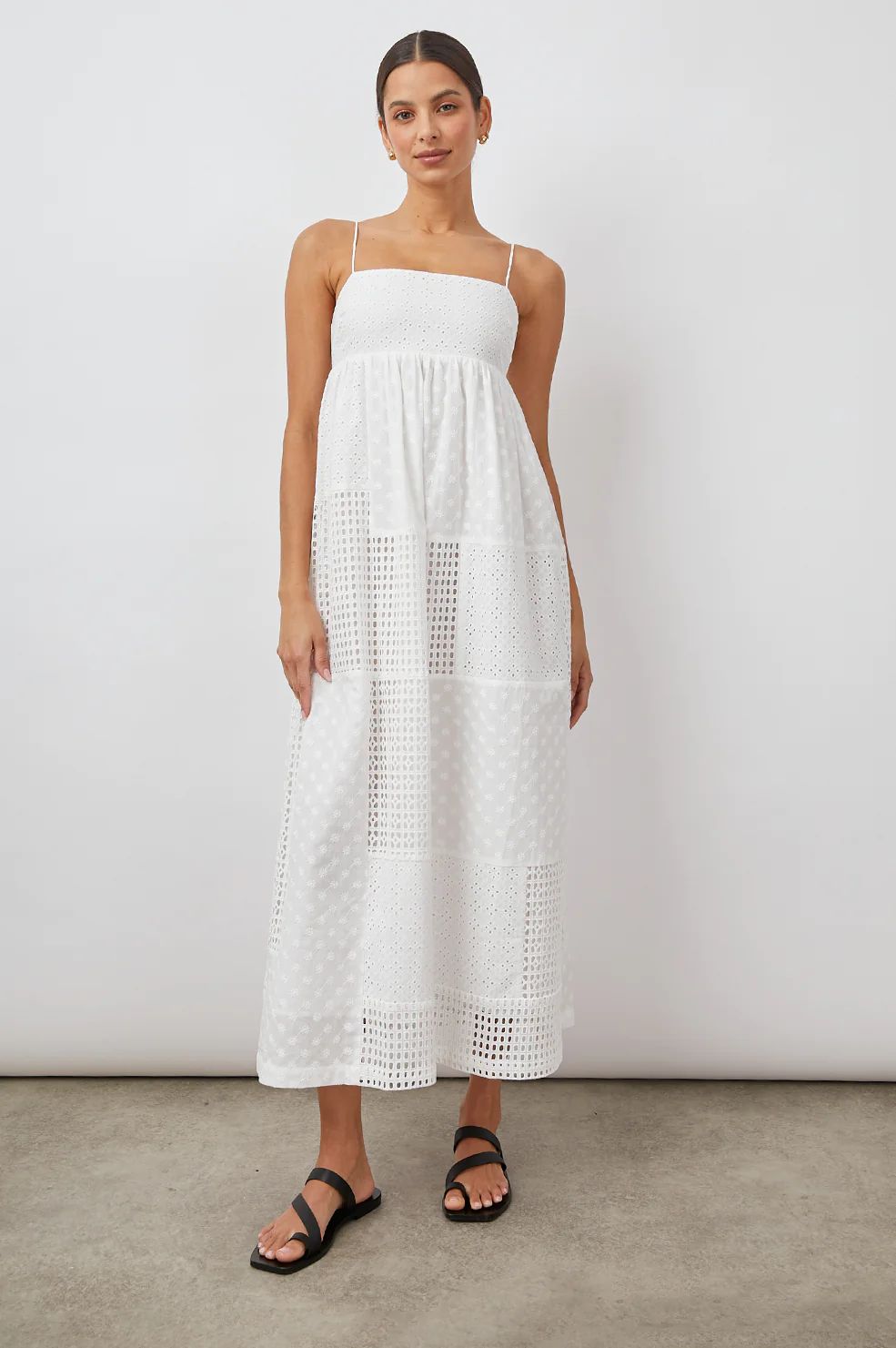 LUCILLE - WHITE EYELET MIX | Rails