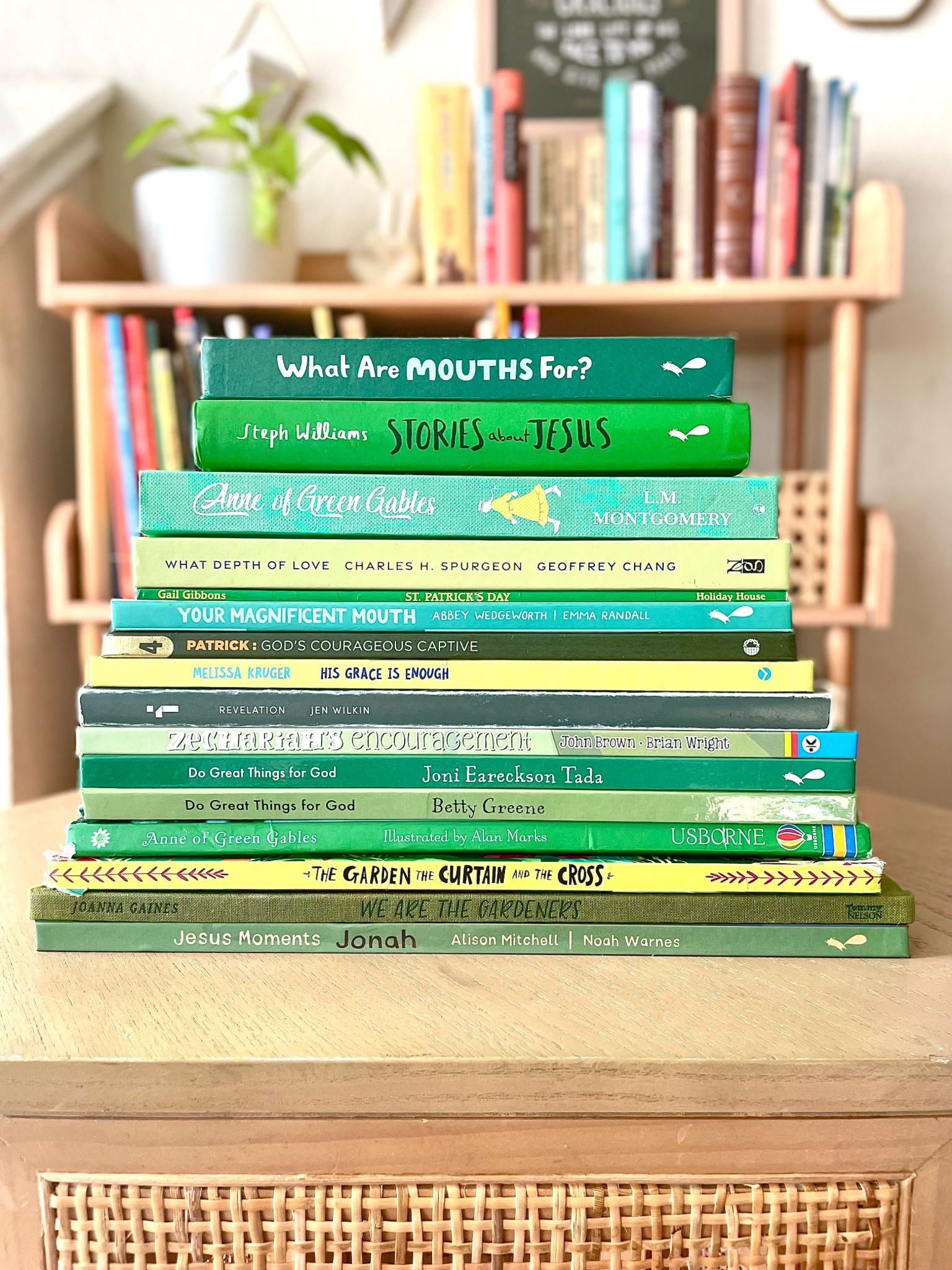 🍀 Check out my stack of green books! Here are some of our favorite green books we’ll read on St. Patrick’s Day! I included my devotional and Bible study, and there are so many Christian picture books here that are great for reading with kids! 

#LTKmomlife #LTKdayinmylife #LTKstorytime