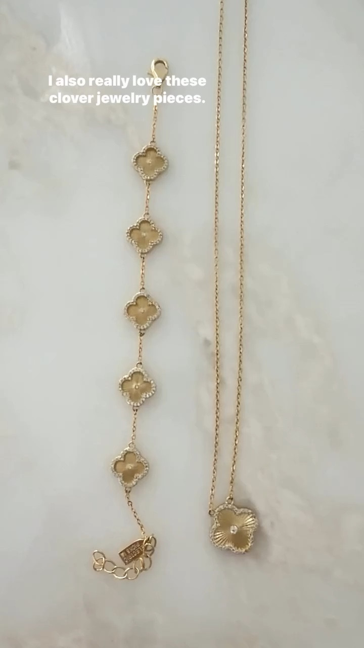 These gold clover jewelry pieces would also make wonderful Mother’s Day gifts! I absolutely love mine and they’re great for everyday wear. ✨

#LTKMothersDay #LTKmomlife #LTKootd