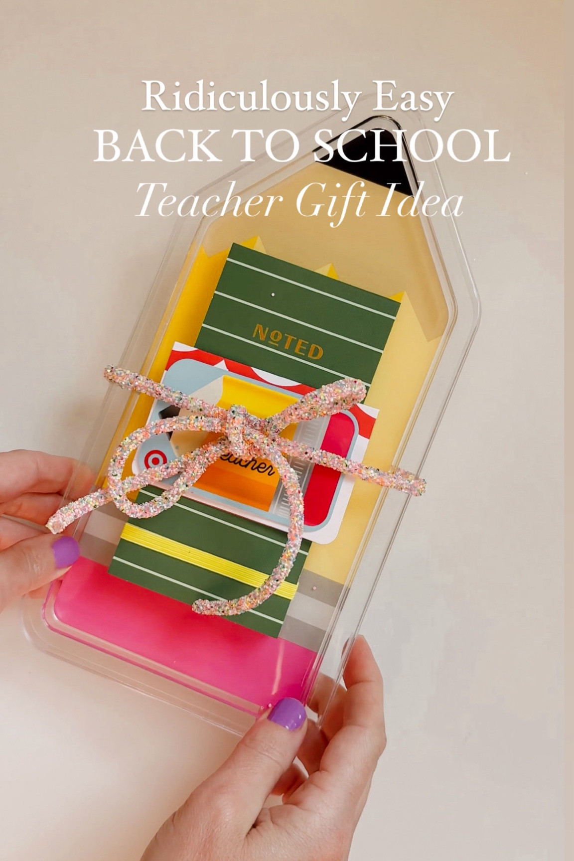 Teacher gift idea