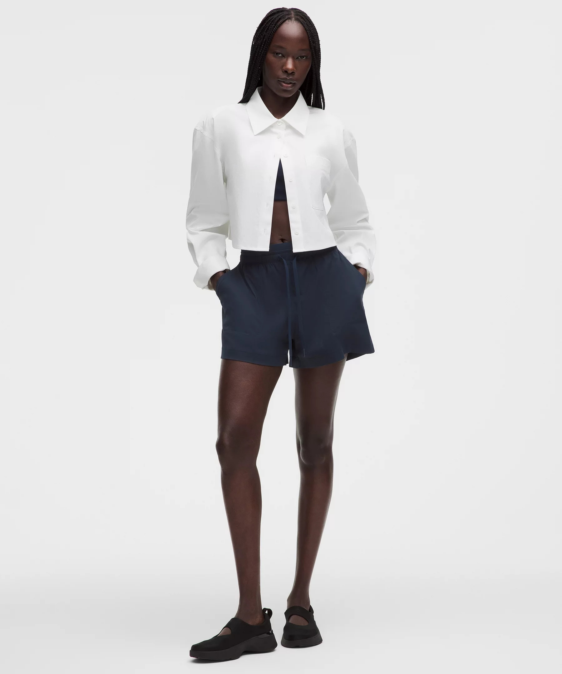 Dance Studio Evolve High-Rise Relaxed Short 3.5" | Women's Shorts | lululemon | Lululemon (US)