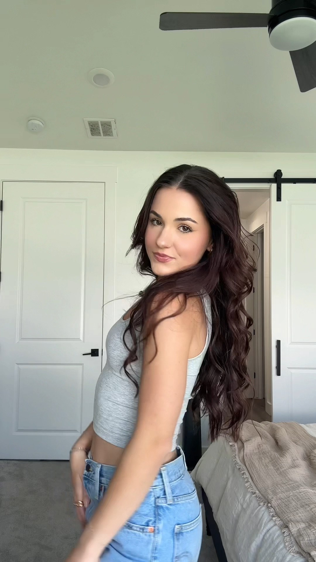 wearing a size small in top, 27 in jeans (: 
(i’m 5’7 & weigh 135!)

outfit inspo, amazon tops, shirts, tank tops, basics, staple fit, summer outfit, new balance shoes, levi jeans, dad jeans

#LTKStyleTip #LTKFindsUnder50 #LTKFindsUnder100