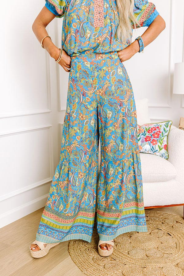 Feeling Boho High Waist Floral Pants | Impressions Online Boutique