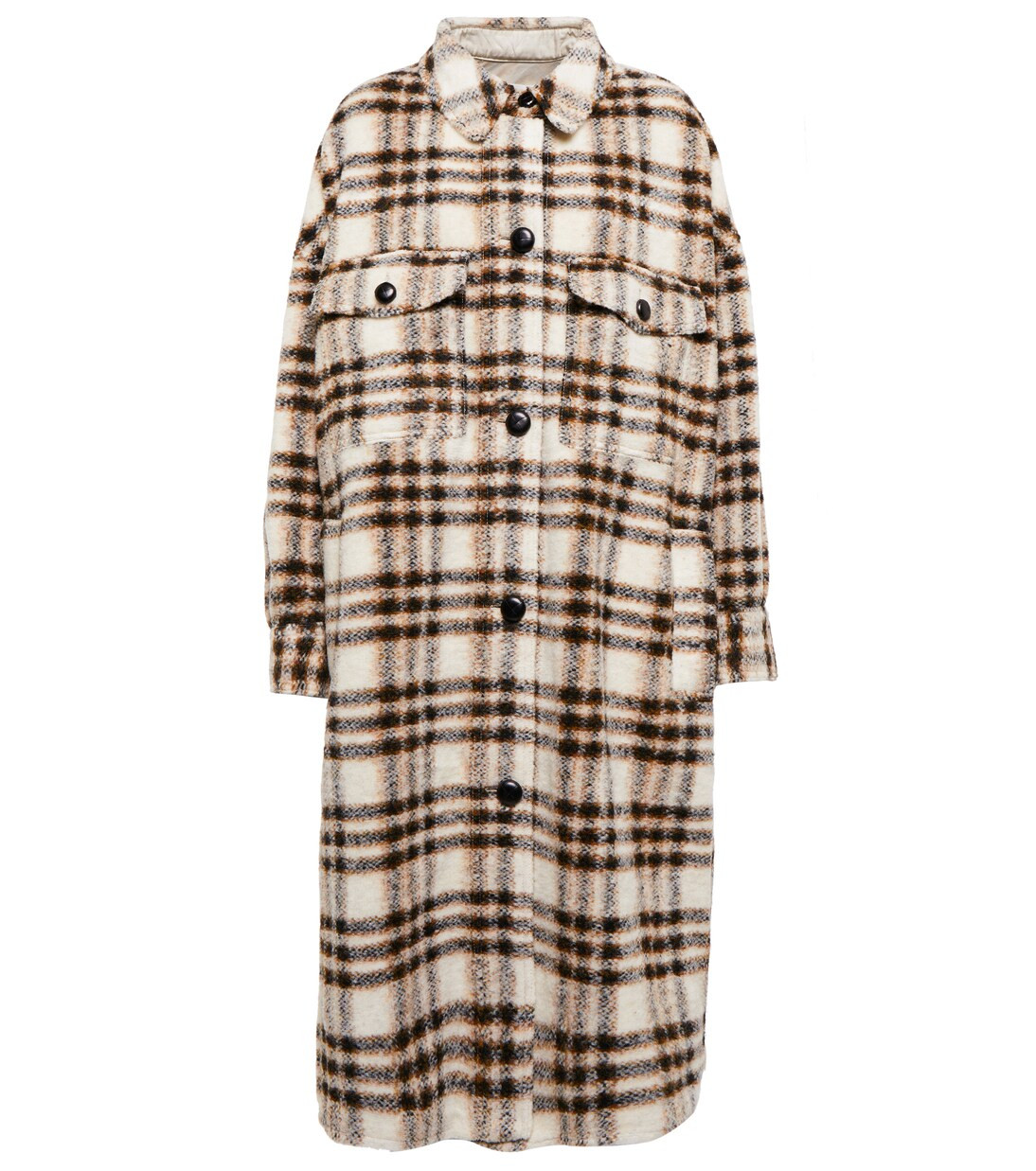 Fontizi checked wool-blend coat | Mytheresa (US/CA)