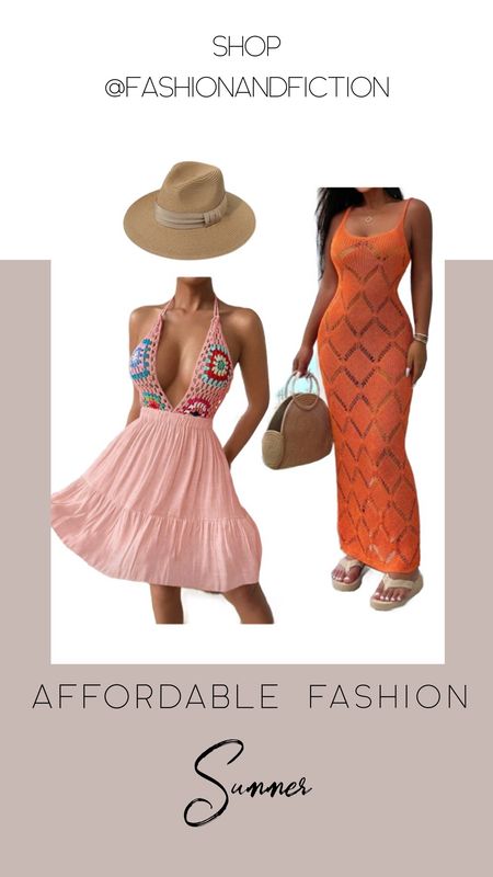 Crochet dresses from shein  

#LTKSeasonal #LTKSwim #LTKTravel