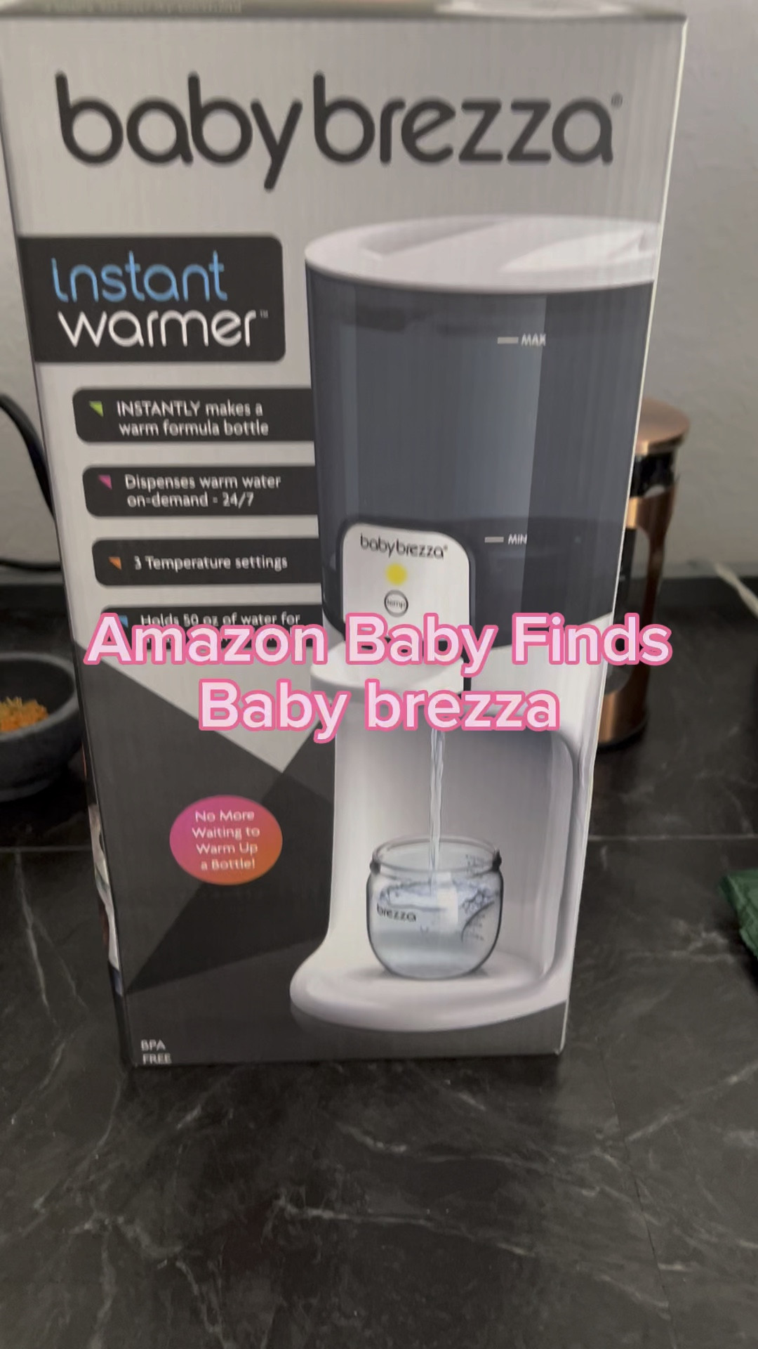 Instant Water Warmer for Formula and Baby Bottles