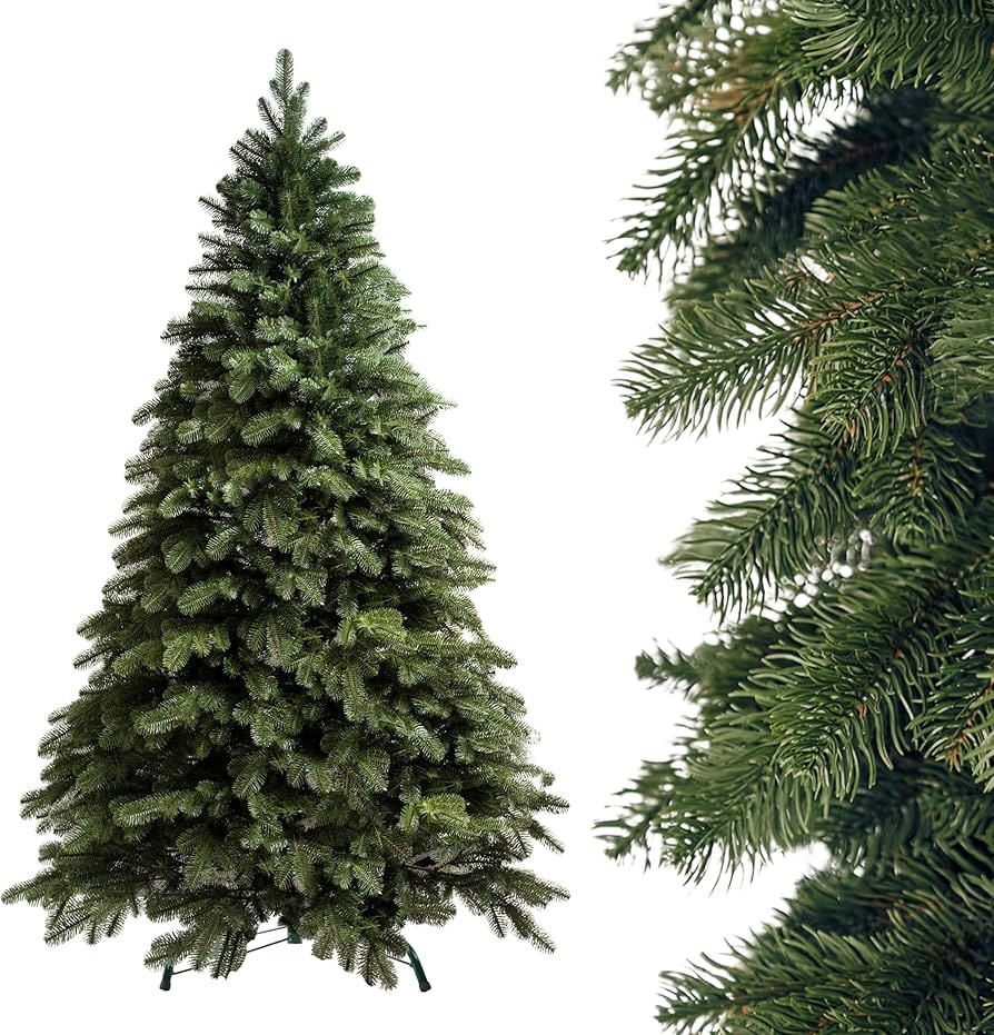 SMEREKA® Künstlicher Weihnachtsbaum 210 cm [Spritzguss 100% Naturgetreue, Made in EU] - Nordman... | Amazon (DE)