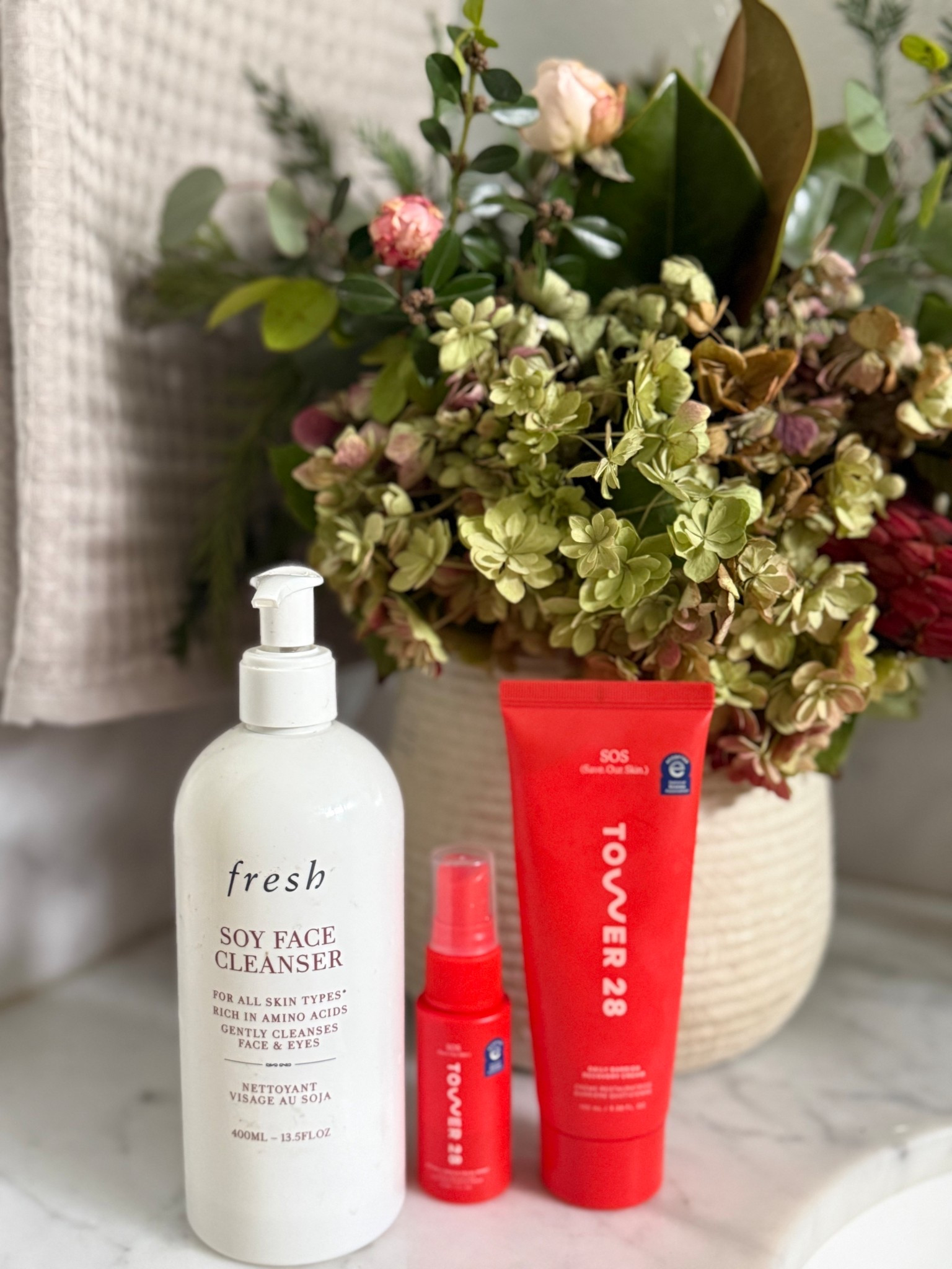 New year new you beauty and sensitive skincare must haves. I love this fragrance free facial cleanser that is perfect for every skin type. I love this Tower 28 sos facial spray that is unscented I love this tower 28 face cream // face moisturizer! They’re unscented and ideal for sensitive skin! I have mild rosacea and tend to break out and have never had a problem! Amazon beauty. Amazon finds. Wayfair finds. Wayfair bathrooms vanity. 

#LTKFindsUnder50 #LTKOver40 #LTKBeauty