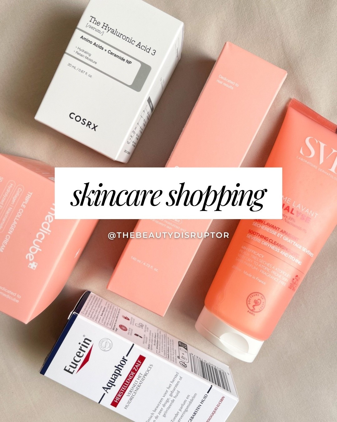 Here are some of my purchases from my latest skincare shopping haul. 🧴✨

I made the switch to skincare products that provide deep hydration, lock in moisture, plus combat the skins of aging, and I’ve never been more pleased. 

It’s been almost a month, and by incorporating these products into my skincare routine I’ve seen a drastic change in my skin. My skin is more hydrated, and I’ve seen an improvement in skin texture. 

1. SVR Topialyse Cleansing Balm
2. Medicube Triple Collagen Toner
3. Medicube Triple Collagen Cream
4.COSRX Hyaluronic Acid 3 Serum
5. Aquaphor Skin Repairing Balm

#LTKBeauty