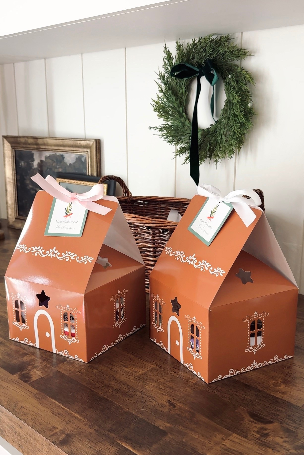 Gingerbread gift box for teachers, friends, cookies, etc! I made these for poppy’s teachers and filled with cute little stocking stuffers✨🎁

#LTKGiftGuide #LTKHoliday