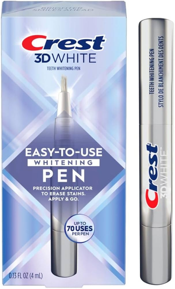 Crest 3DWhite Teeth Whitening Pen – Easy to Use, Erases Surface Stains – Up to 75 Uses per Pe... | Amazon (US)