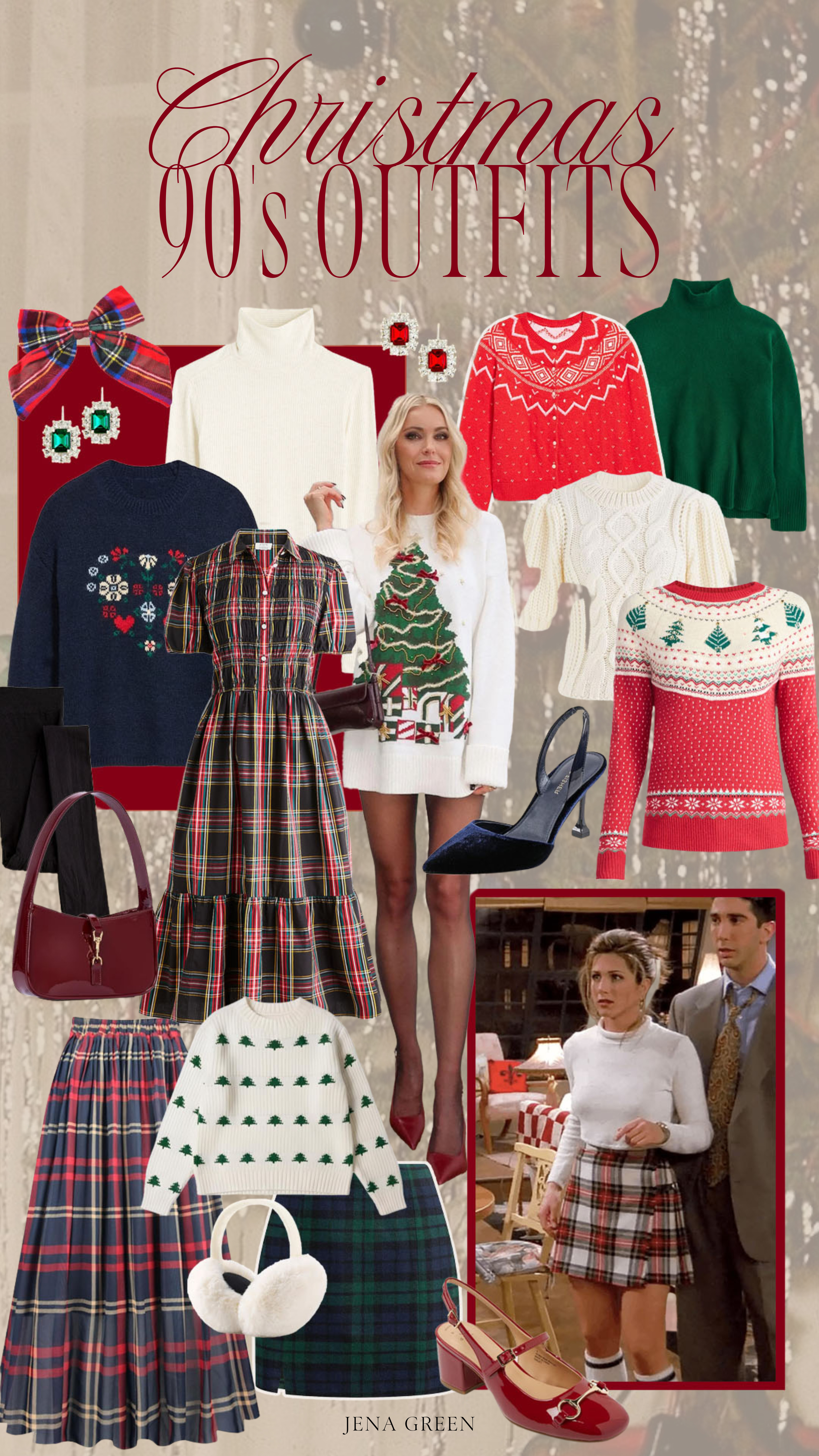 90's Christmas Outfit | Christmas 90's Outfit | Holiday Outfits | Christmas Outfits 

 #LTKGiftGuide #LTKHoliday #LTKFindsUnder100