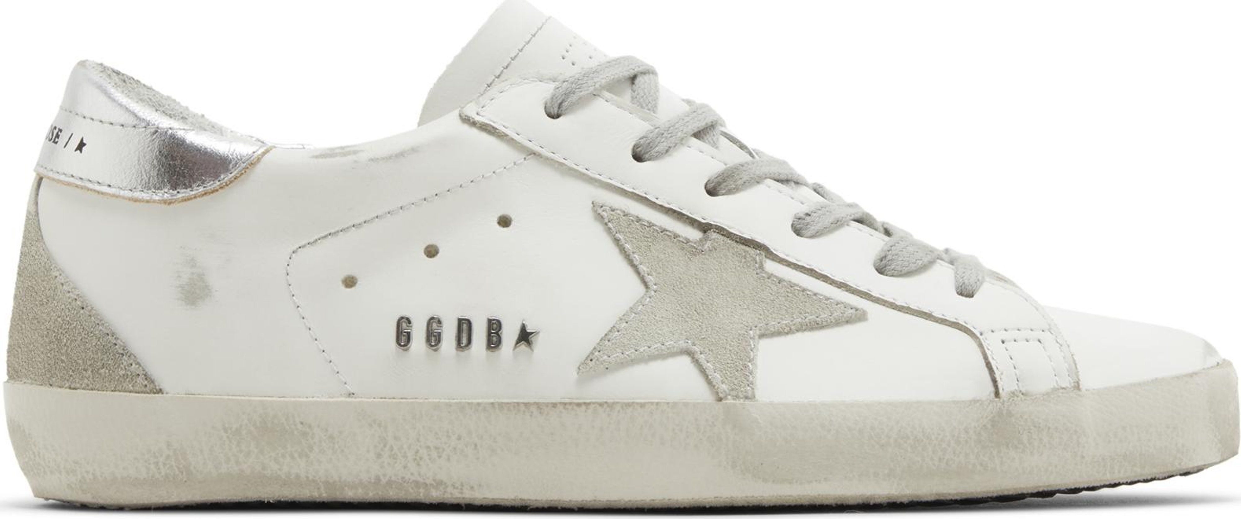 Golden Goose Wmns Superstar 'White Ice Silver' | GOAT