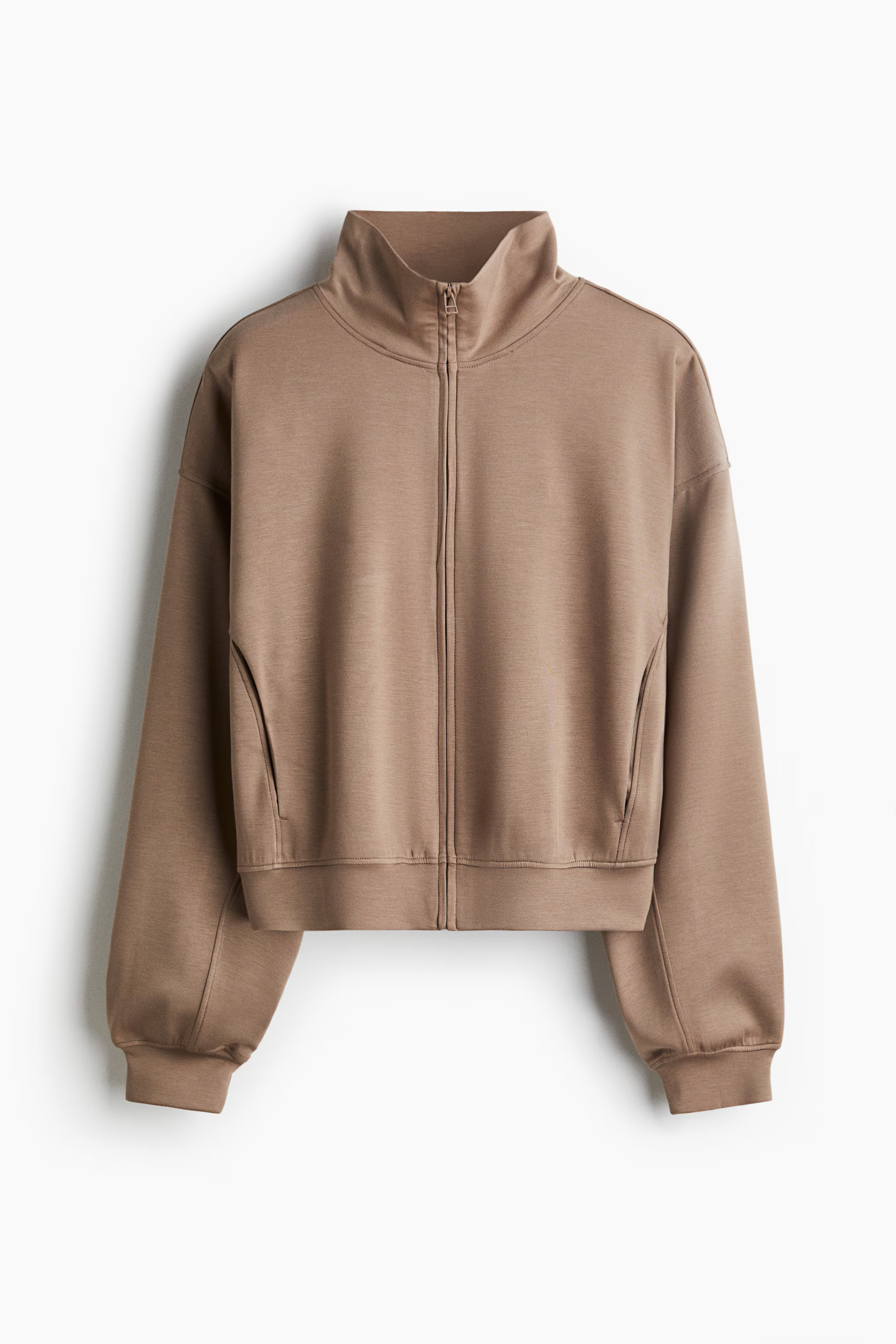 Supersoft zip-through jacket | H&M (UK, MY, IN, SG, PH, TW, HK)