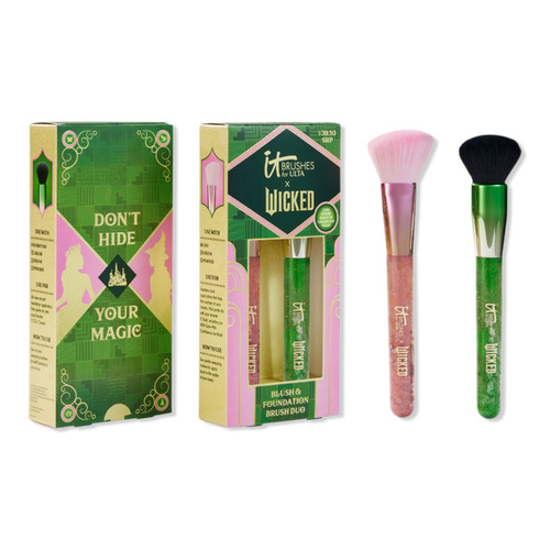 IT Brushes for ULTA x Wicked Limited-Edition Blush & Foundation Makeup Brush Set | Ulta