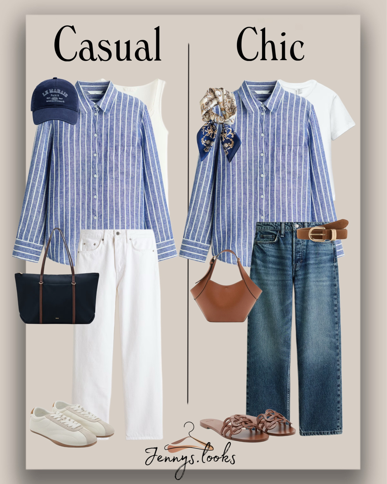 1 striped linen shirt
8 elevated styles



#LTKOver40 #LTKootd #LTKMidsize