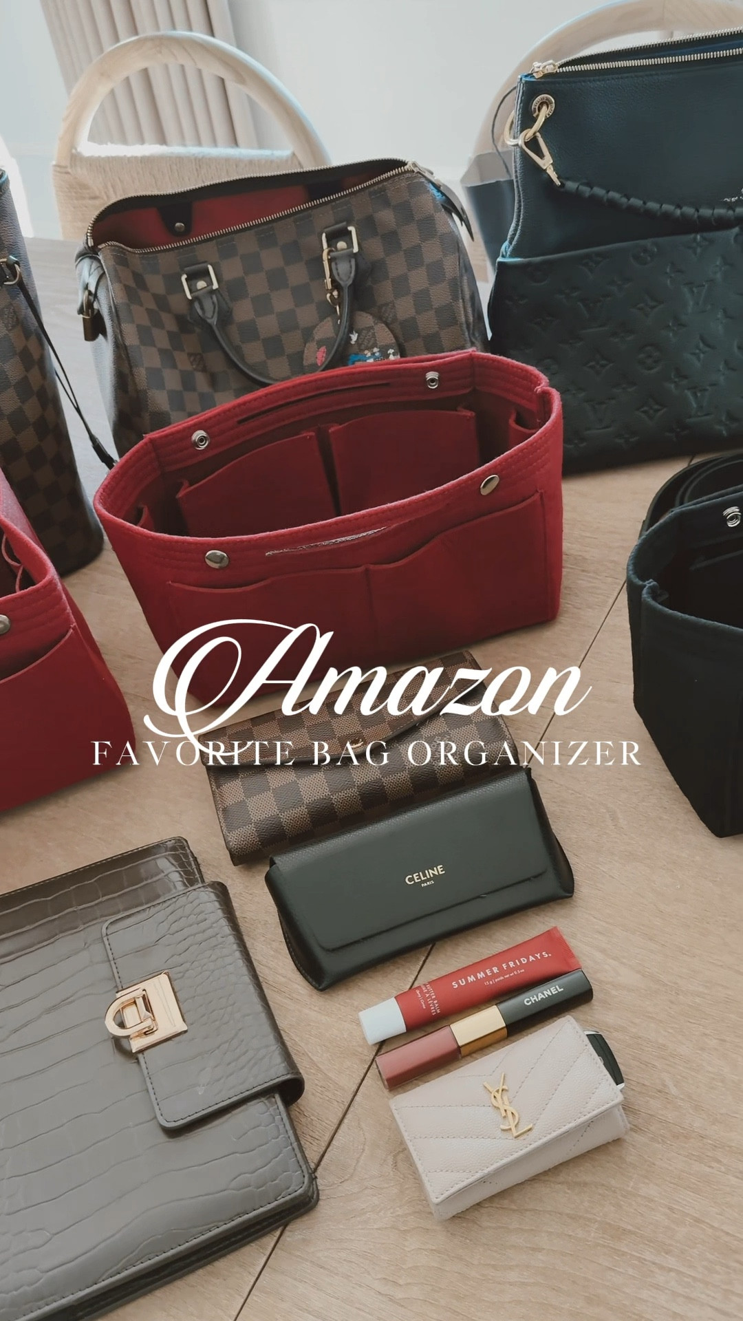 If you’re not already using a bag organizer, you’re missing out! These are my absolute favorites, and I just ordered one for a bag that I've hardly used because it didn't have one! 😅 #bagorganizer #baginsert 

#LTKBeauty #LTKSeasonal #LTKStyleTip