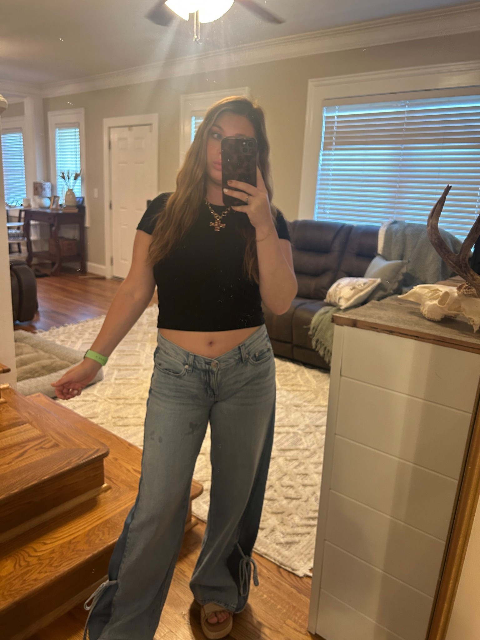 Fall transition outfit 🩷
