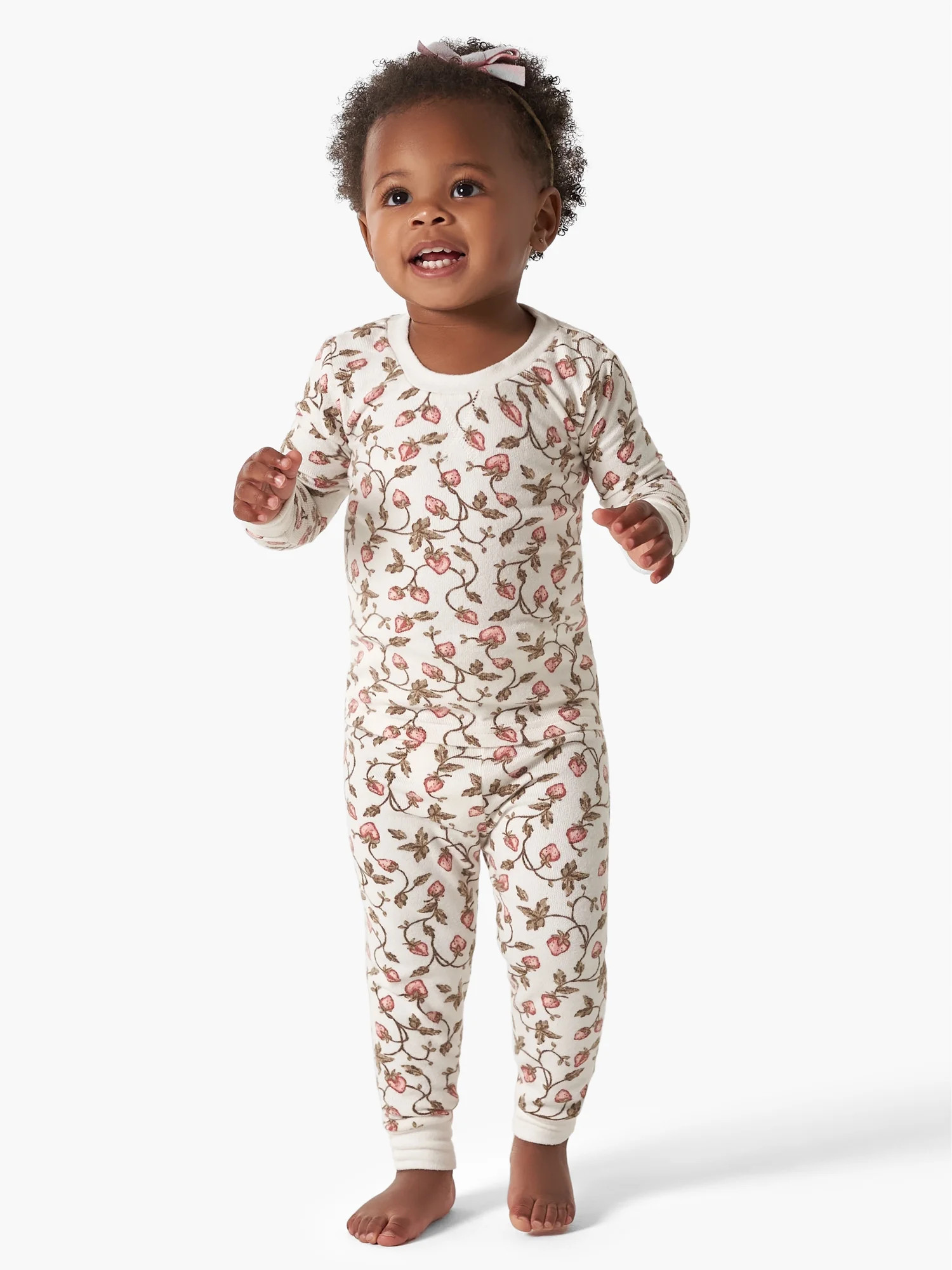 Modern Moments By Gerber Toddler Girl Tight Fitting Pajamas Set, 2-Piece, Sizes 12M-5T | Walmart (US)