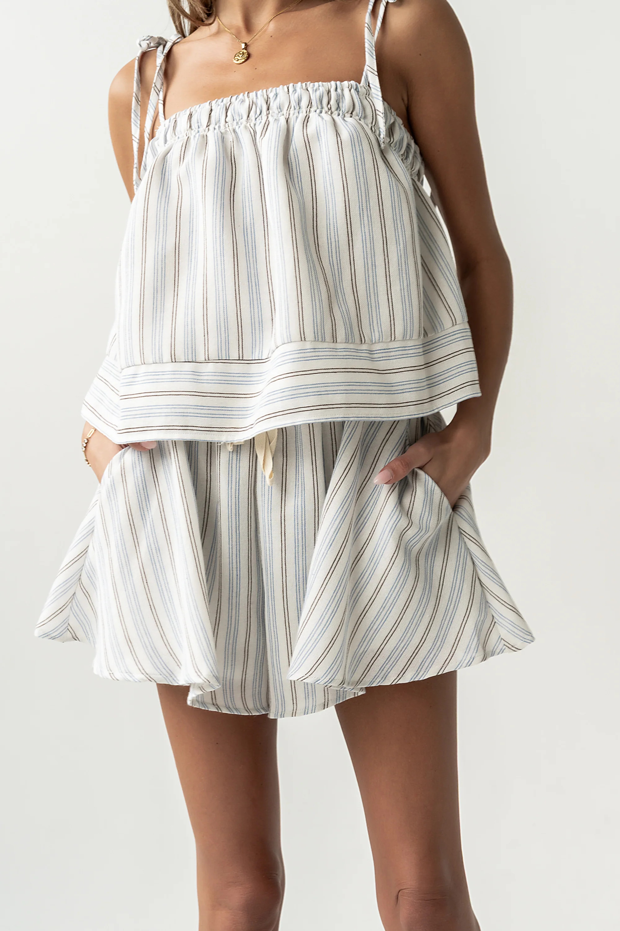 Harlie Striped Shorts | Böhme US