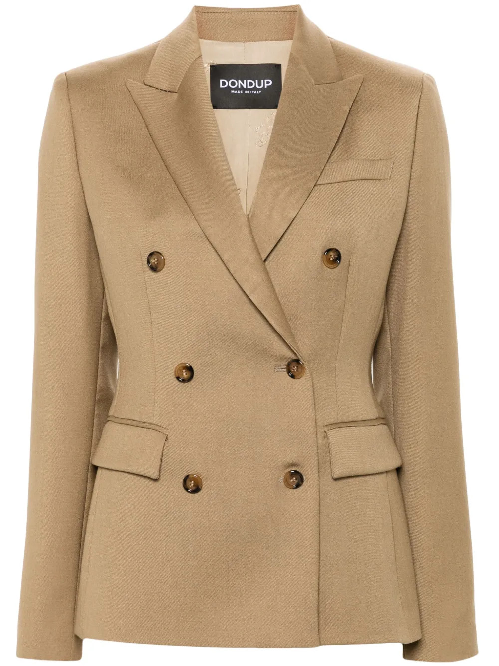 DONDUP double-breasted Blazer | Brown | FARFETCH AU | Farfetch Global