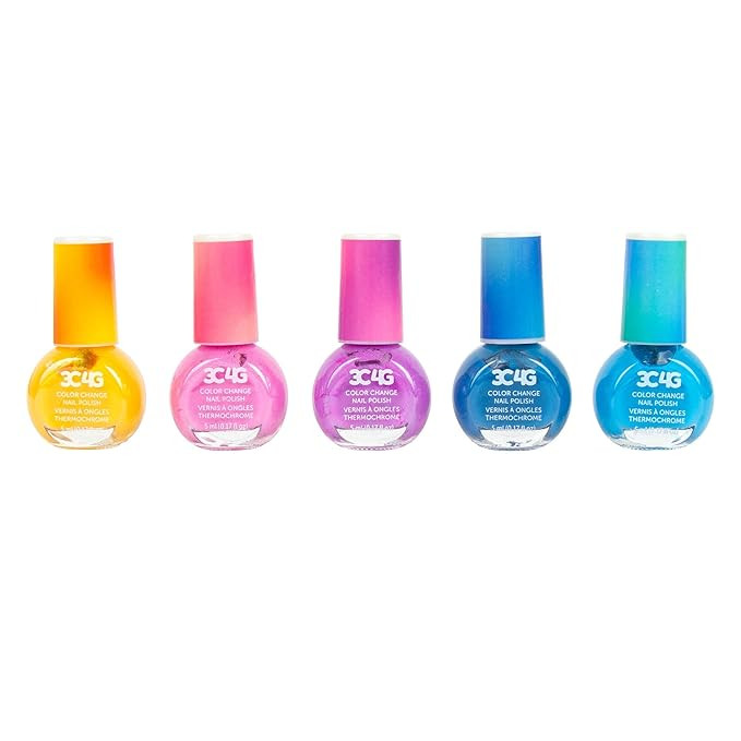 Three Cheers for Girls - Color Changing Nail Polish Set - Nail Polish Set for Girls & Teens - Inc... | Amazon (US)