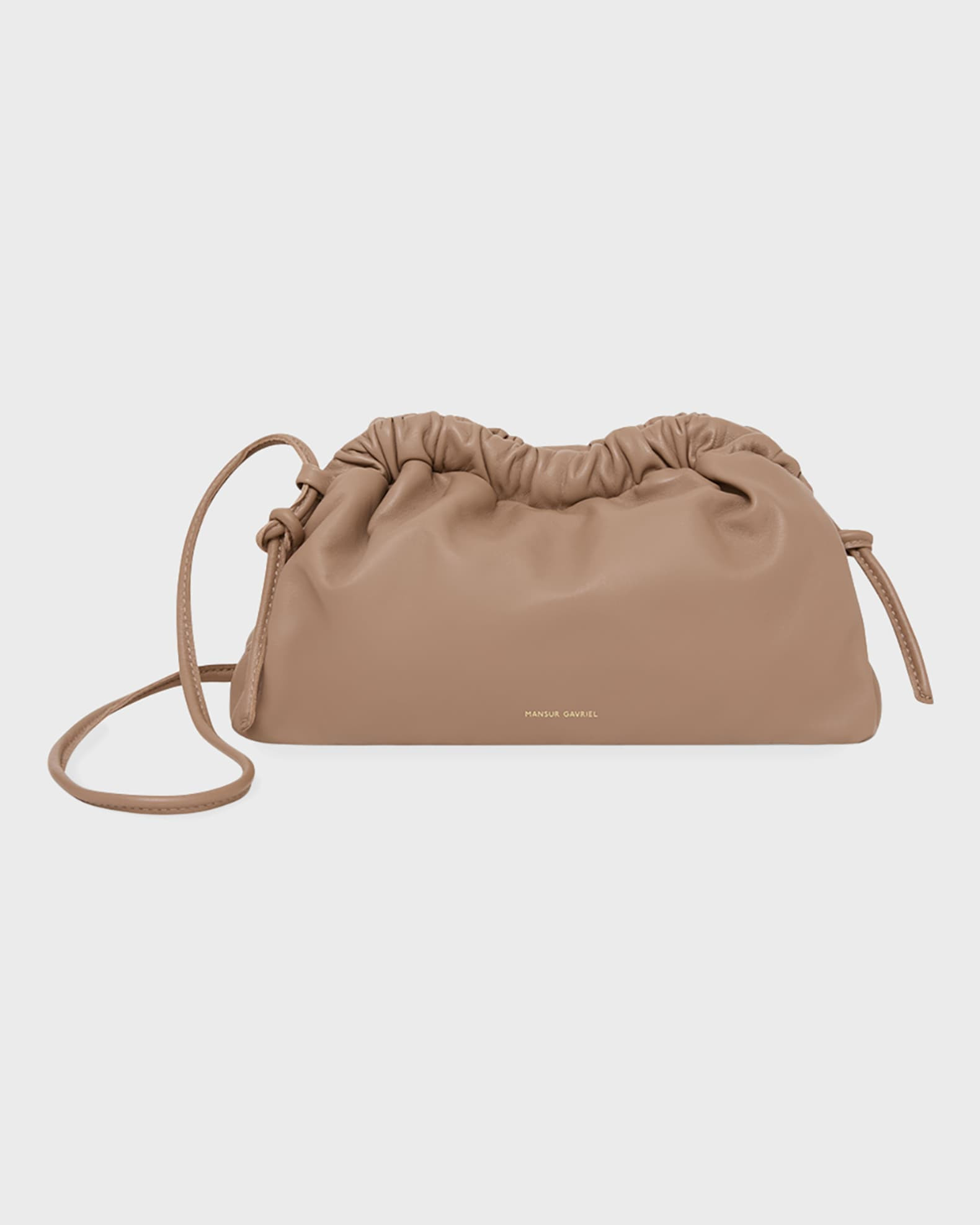 Mini Lambskin Cloud Clutch Bag | Neiman Marcus