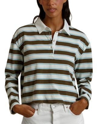 Cotton Collared Rugby Long Sleeve Shirt | Bloomingdale's (US)