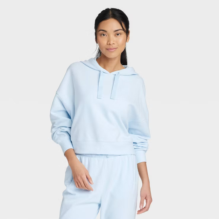 Women's Cozy Rib Sweatshirt - All in Motion™ | Target