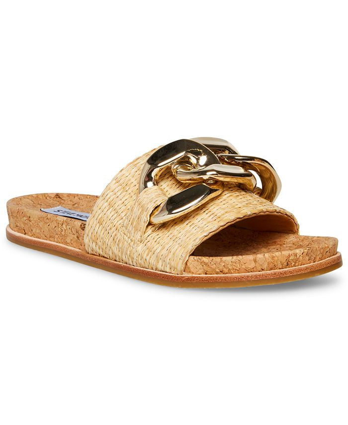 Steve Madden Women's Delay Mega-Chain Slide Sandals & Reviews - Sandals - Shoes - Macy's | Macys (US)