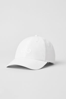 Alo Yoga� | Performance Off-Duty Cap in White | Alo Yoga